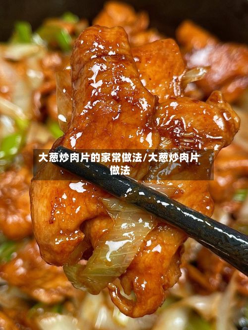 大葱炒肉片的家常做法/大葱炒肉片 做法