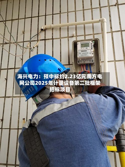 海兴电力:预中标约2.23亿元南方电网公司2025年计量设备第二批框架招标项目