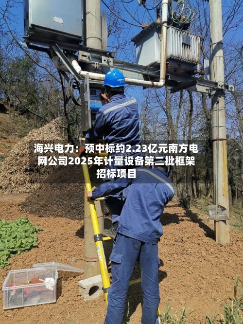 海兴电力：预中标约2.23亿元南方电网公司2025年计量设备第二批框架招标项目-第2张图片