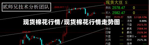 现货棉花行情/现货棉花行情走势图-第2张图片