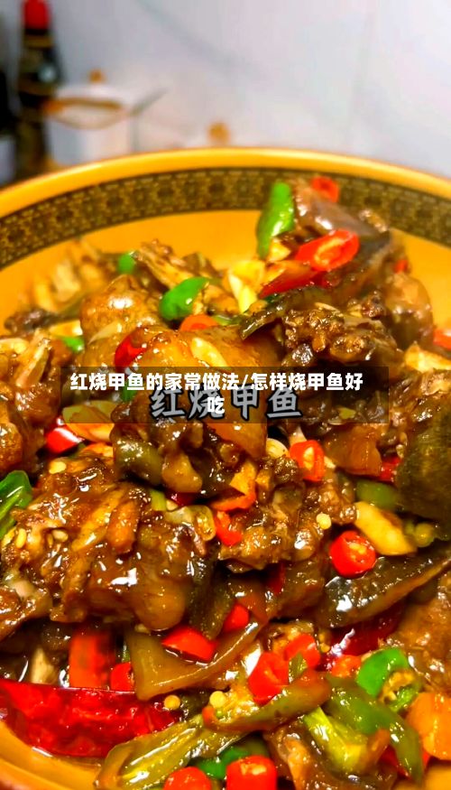 红烧甲鱼的家常做法/怎样烧甲鱼好吃-第3张图片