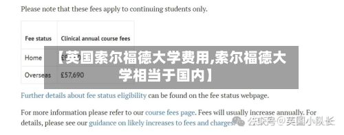 【英国索尔福德大学费用,索尔福德大学相当于国内】