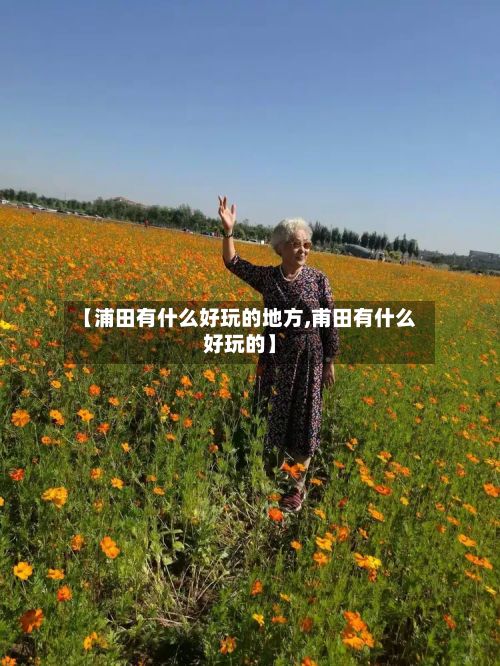 【浦田有什么好玩的地方,甫田有什么好玩的】