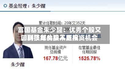 富国基金朱少醒：优秀个股又回到了好的买入费用，科技龙头股不乏投资机会-第2张图片