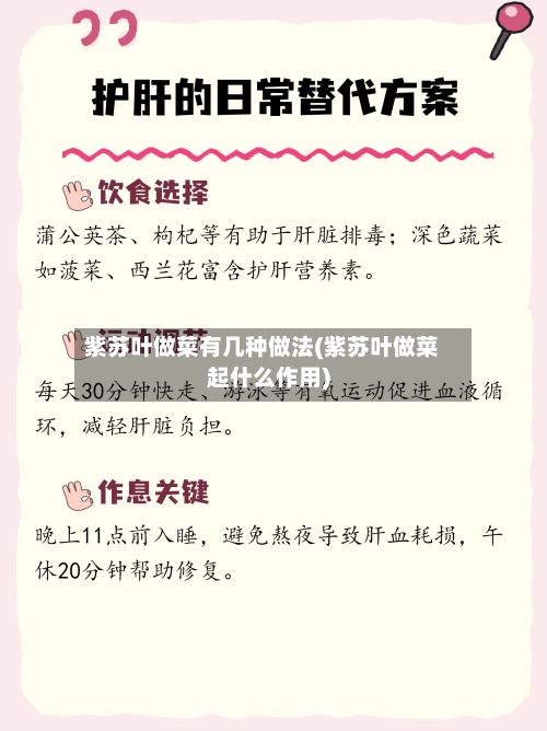 紫苏叶做菜有几种做法(紫苏叶做菜起什么作用)