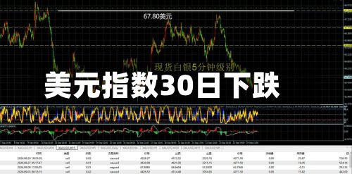 美元指数30日下跌