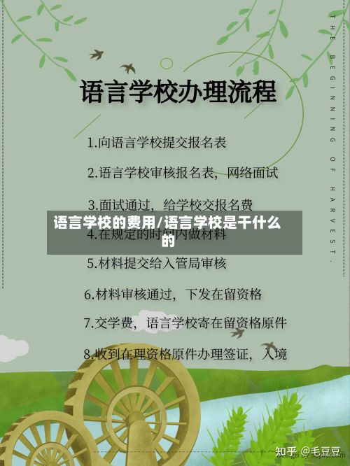 语言学校的费用/语言学校是干什么的-第2张图片