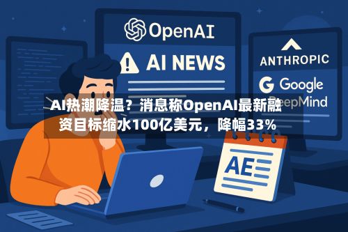 AI热潮降温？消息称OpenAI最新融资目标缩水100亿美元，降幅33%