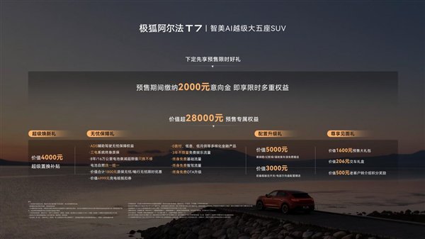 13.28万元起!极狐阿尔法T7上市:全系宁德电池715km续航