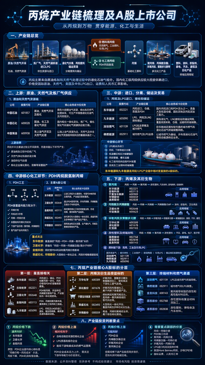 【现货异动】丙烷30天上涨31.1815%!地缘升温+供应运输风险推高进口成本与现货报价