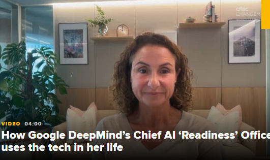 谷歌DeepMind易卜拉欣：全球首位AI“就绪官”	，畅谈为AI未来做好准备